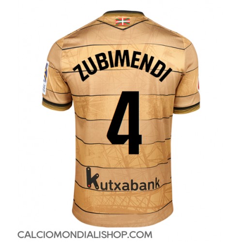 Maglie da calcio Real Sociedad Martin Zubimendi #4 Seconda Maglia 2024-25 Manica Corta